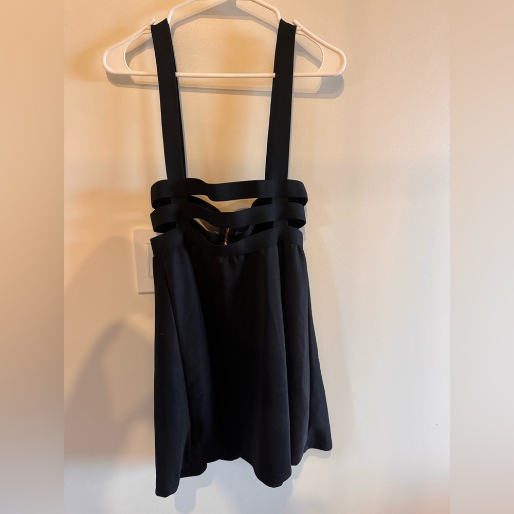 Black Strappy Jumper